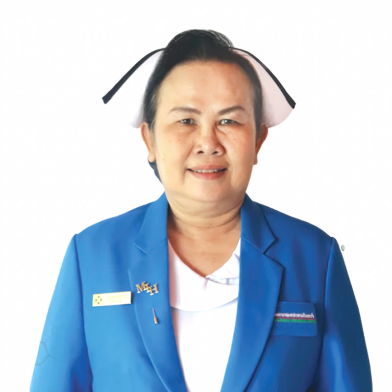 คุณลดาวัลย์ ทวดอาจ ผู้บริหารโรงพยาบาลมหาสารคามอินเตอร์เนชั่นแนล